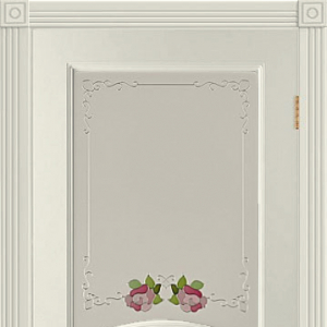 Межкомнатная дверь Принцип Principiano 1 крем с рисунком